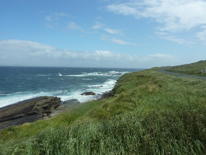 Mullagmore Kstenweg / coast raod of Mullagmore