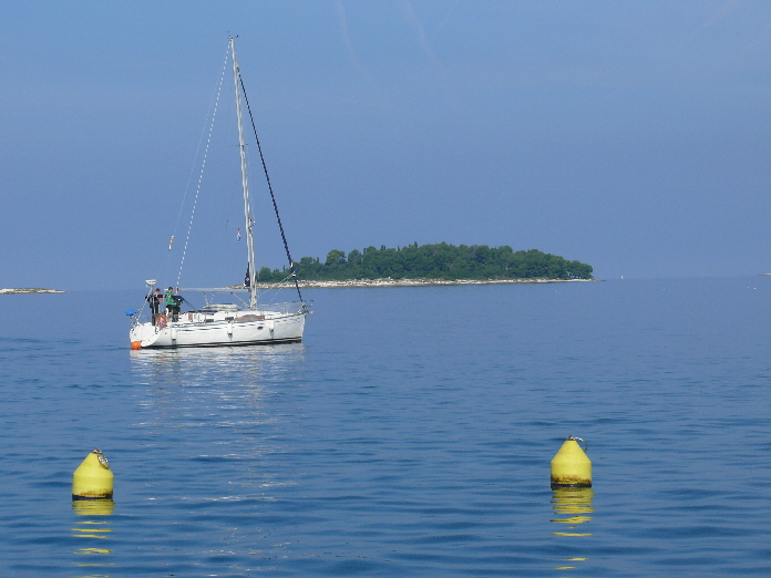 Insel vor Rovinj, Istrien / isle at coast of Rovinj, Croatia