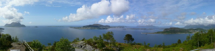 Panorama Alesund Norway 2011/05/31